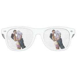 カップルサングラス |水カラーグラデーションレトロシェード レトロサングラス