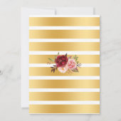 カップルシャワーを浴びる前にウイスキーとワイン 招待状 (裏面)