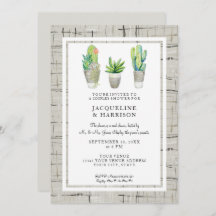 カップルシャワー絵を描デザートサクレントサボテン