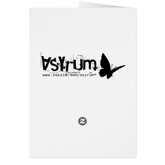 カップルスカルカード (裏面)