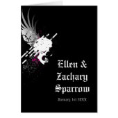 カップルスカルカード (正面)