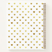 カップルスタイリッシュフォトノートブック ノートブック (裏面)