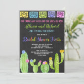 カップルスフィエスタブライダルシャワーサボテン 招待状 (スタンド正面)