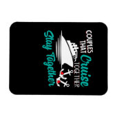 カップルズザクルーズトガーステイトガーアニバーサリー マグネット (横)