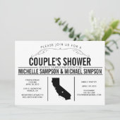 カップルズシャワー招待状 招待状 (スタンド正面)