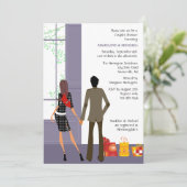 カップルズシャワー招待状 招待状 (スタンド正面)