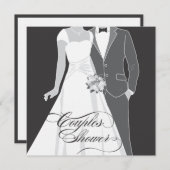 カップルズシャワー招待状 招待状 (正面/裏面)