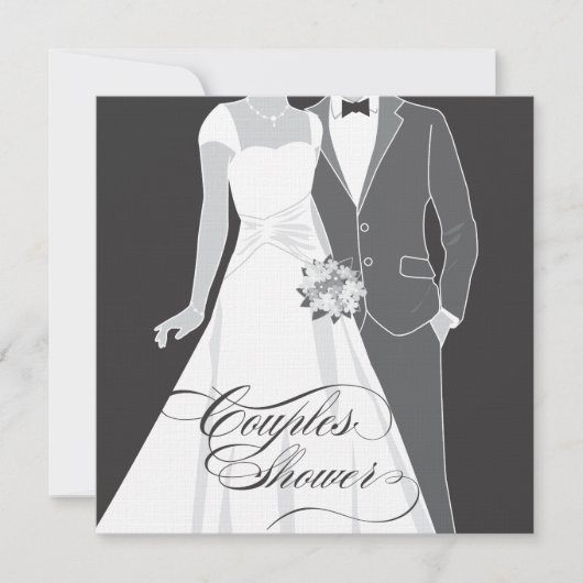 カップルズシャワー招待状 招待状 (正面)