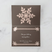 カップルズファーストホリデートゥガーティングカード シーズンカード (内部)