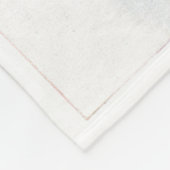 カップルダウンヒルスキー フリースブランケット (角)