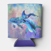 カップルドルフィンクーラーボックス 缶クーラー (正面)