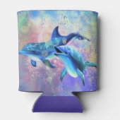 カップルドルフィンクーラーボックス 缶クーラー (裏面)