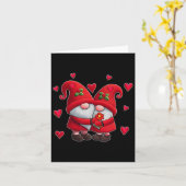 カップルノーム バレンタインデー ハート コスチューム ノーム カード (黄色い花)