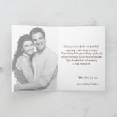 カップルバードオンブランチ |冬のサンキューカード サンキューカード (内部)