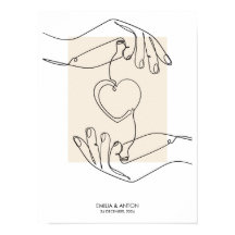 カップルパーソナライズされたのポスター