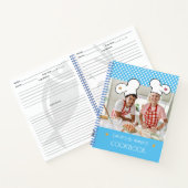 カップルパーソナライズされたのメモリクックブック(写真を追加) ノートブック (内部)