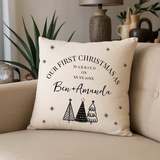 カップルパーソナライズされたの写真と文字 クッション