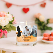 カップルパーソナライズされたコラージュ写真1周年記念