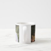 カップルパーソナライズされたズフォトエスプレッソマグ エスプレッソカップ (裏面)