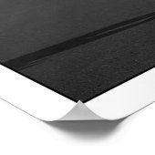 カップルパーソナライズされたズ新聞プリント「なりたい」 ポスター (角)