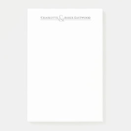 カップルパーソナライズされた文房具 ポストイット