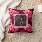 カップルパーソナライズされた30周年記念装飾用クッション クッション (ブランケット)