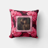 カップルパーソナライズされた30周年記念装飾用クッション クッション (正面)