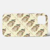 カップルビクトリアンヴィンテージクリスマス Case-Mate iPhoneケース (裏面 (横))