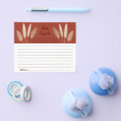 カップルブライダルシャワーカード用タイムカプセルアドバイス チラシ (シングル)