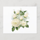 カップルブライダルシャワーカード用タイムカプセルアドバイス チラシ (裏面)