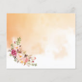 カップルブライダルシャワーカード用タイムカプセルアドバイス チラシ (裏面)