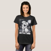 カップルミッドナイトキスTシャツ Tシャツ (正面フル)