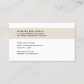 カップルモダンの結婚お祝い名刺 名刺 (正面)