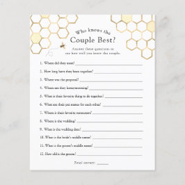 カップルモダンゲームを知っている最高のビー