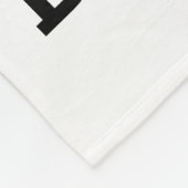 カップルモダンバンスとウィナー愛好家のカスタム フリースブランケット (角)