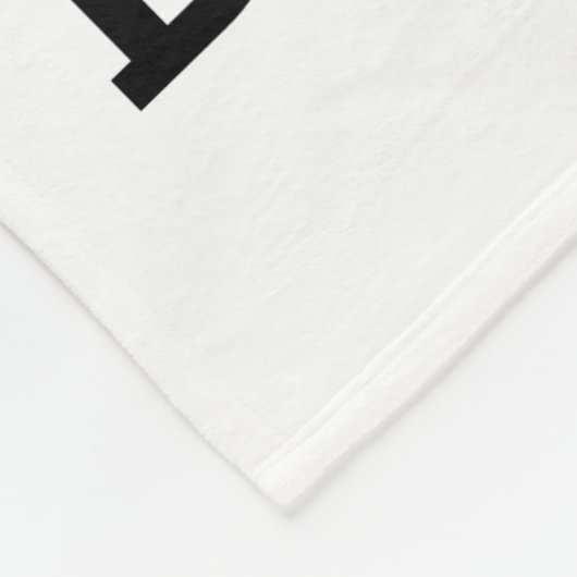 カップルモダンバンスとウィナー愛好家のカスタム フリースブランケット (角)