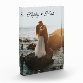 カップルモダンフォトブロック フォトブロック