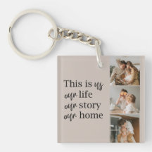 カップルモダン家族の写真と家族の引用文ラブリー