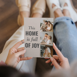 カップルモダン家族の写真と家族の引用文