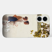 カップルモノグラムカスタム写真 Case-Mate iPhoneケース (裏面 (横))