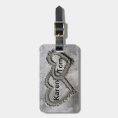 カップルラゲッジタグ ラゲッジタグ (正面縦)