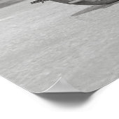 カップル乗馬オートバイ， 1928.ヴィンテージ写真 ポスター (角)