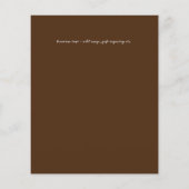 カップル写真とBUDGET結婚式のレセプション招待状 (裏面)