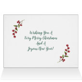 カップル写真のクリスマス (内部横(上))