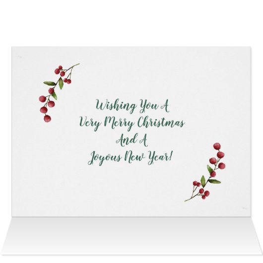 カップル写真のクリスマス (内部横(上))