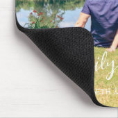 カップル写真の後ずっと幸せに マウスパッド (コーナー)