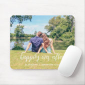 カップル写真の後ずっと幸せに マウスパッド (マウス)