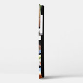 カップル写真コラージュハートラブイニシャル任意の色 Case-Mate iPhoneケース (裏面 / 左)