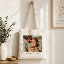 カップル写真トートバッグ | オーダーメイド結婚式記念品