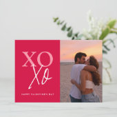 カップル写真バレンタインデーのカード シーズンカード (スタンド正面)